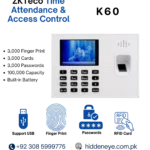 ZKTeco K60 Time Attendance & Access Control