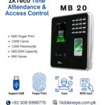 ZKTeco MB 20 Time Attendance & Access Control