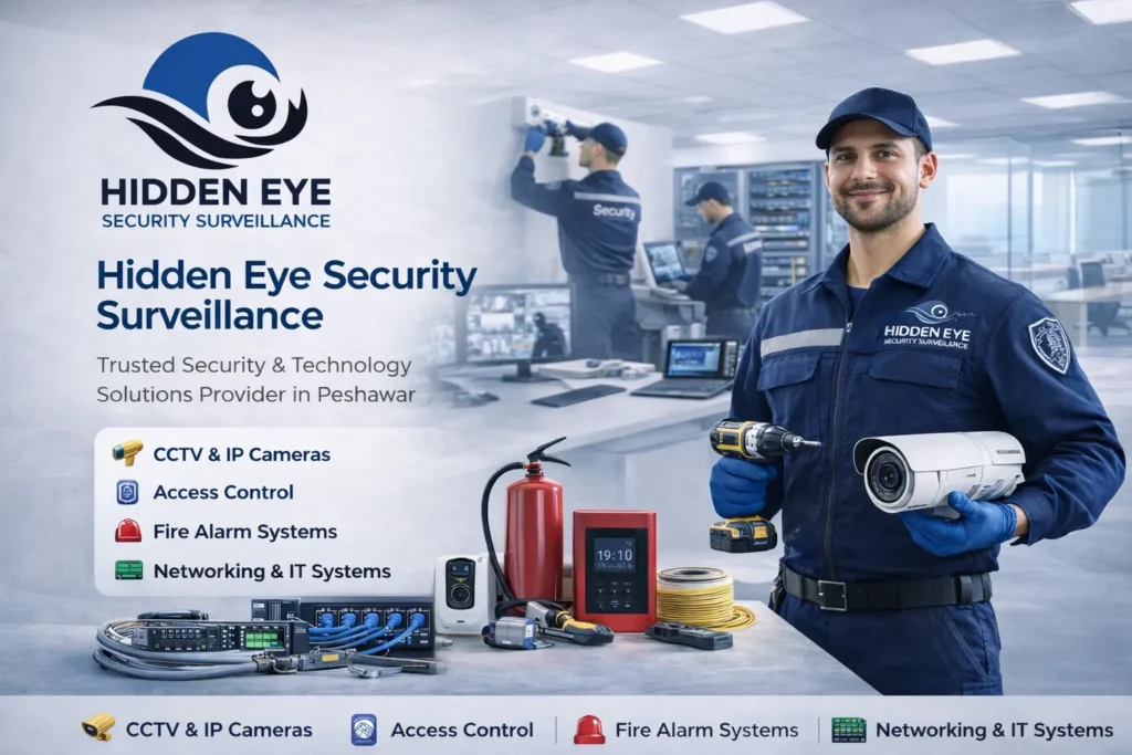 Cctv cameras installation in peshawar about hidden eye surveillance